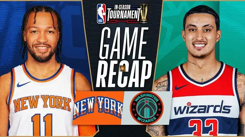 Knicks vs Washington Wizards Match Player Stats